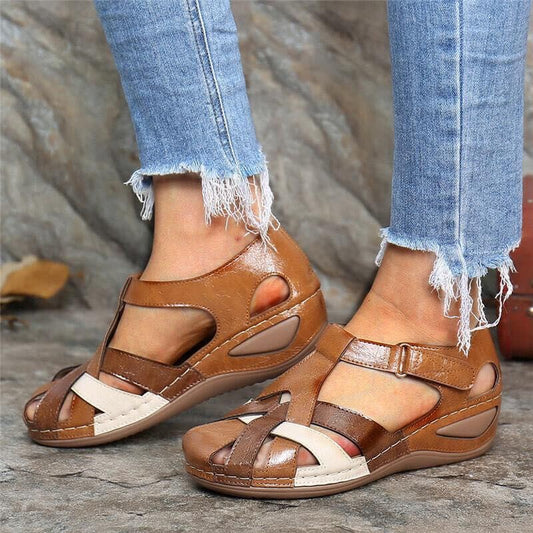 Sandali Donna Estivi in Pelle - Eleganti, Comodi e con Chiusura Regolabile | Venezia