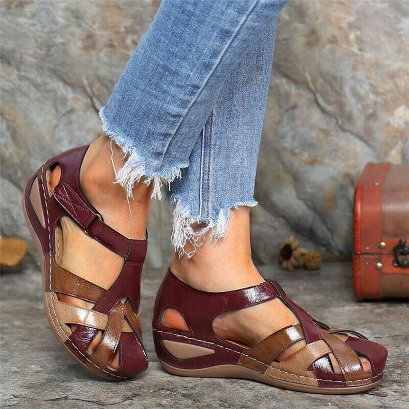 Sandali Donna Estivi in Pelle - Eleganti, Comodi e con Chiusura Regolabile | Venezia