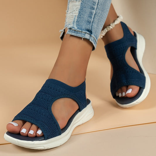 Sandali Donna Sportivi Leggeri con Fascia in Mesh - Comode, Traspiranti e Facili da Indossare