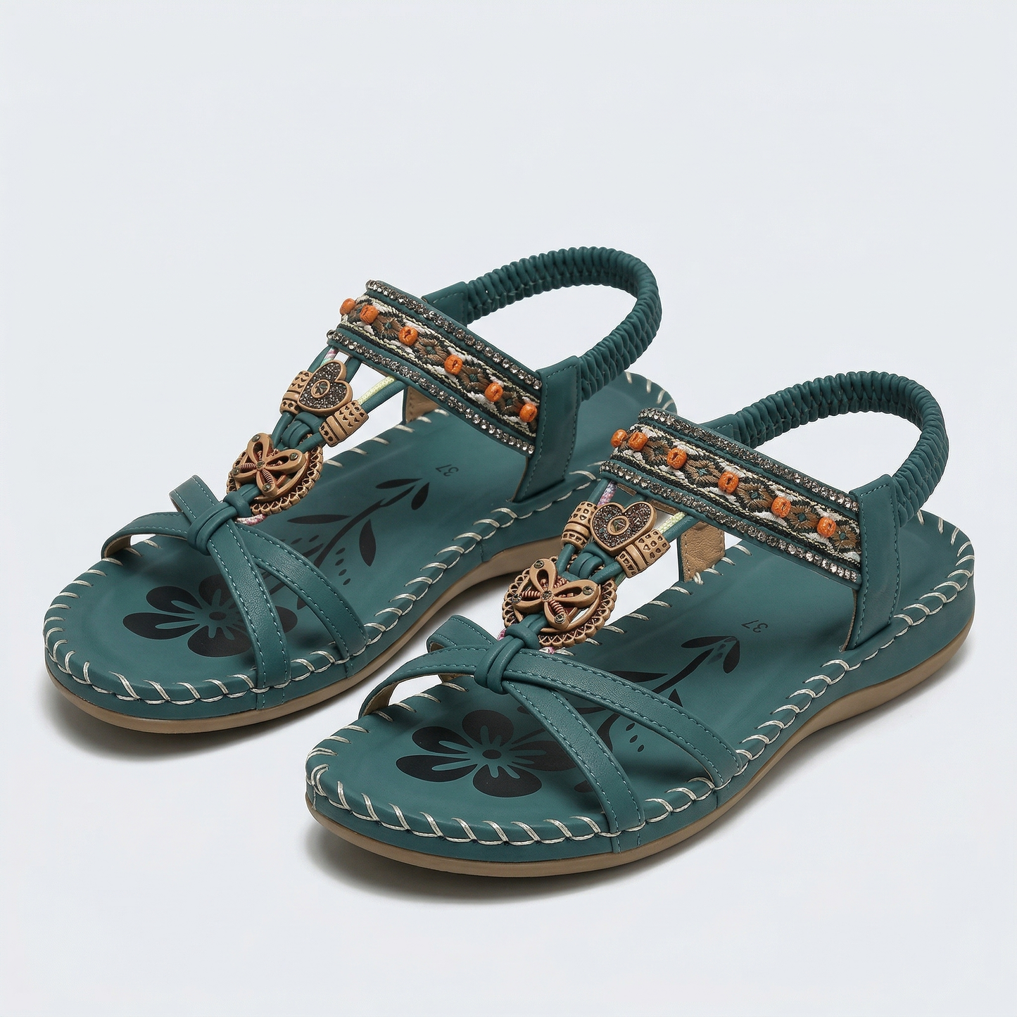 Sandali Ortopedici Donna Fiora – Stile Boho & Comfort
