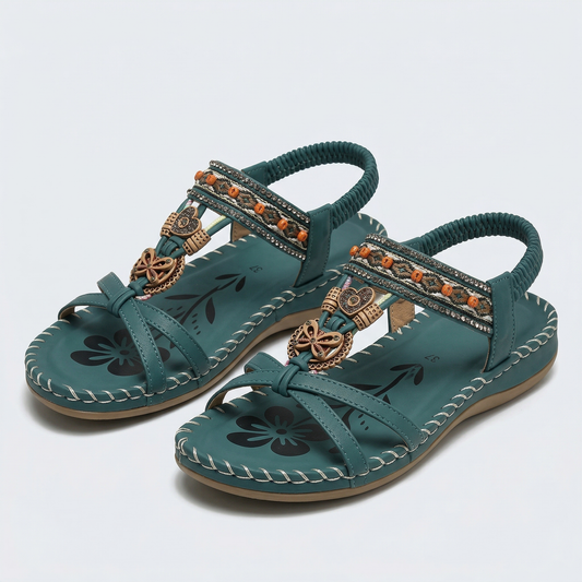 Sandali Ortopedici Donna Fiora – Stile Boho & Comfort