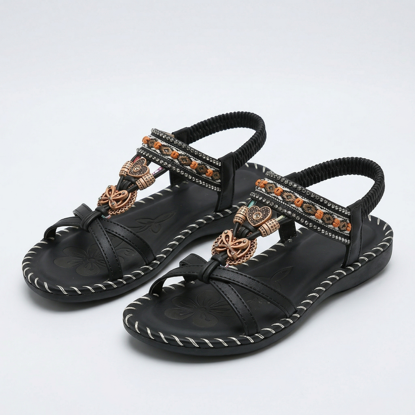 Sandali Ortopedici Donna Fiora – Stile Boho & Comfort