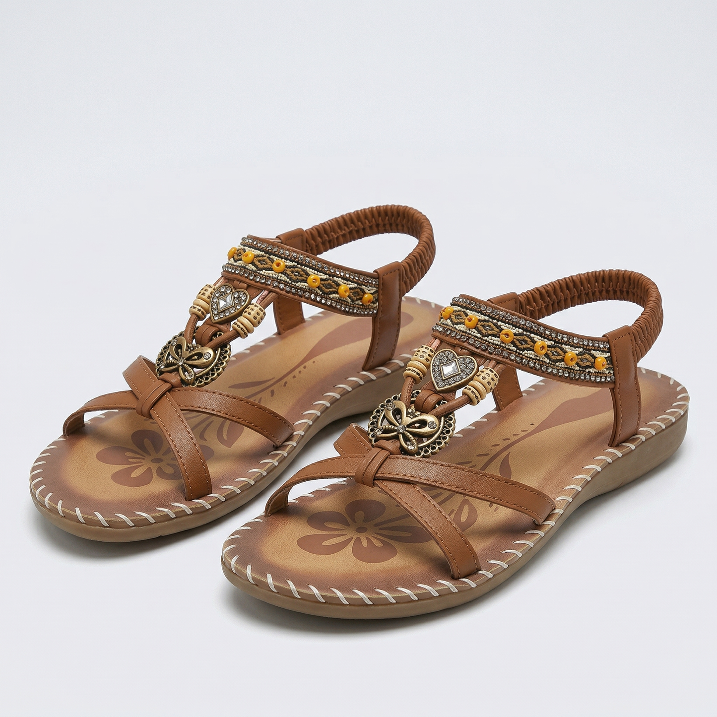 Sandali Ortopedici Donna Fiora – Stile Boho & Comfort