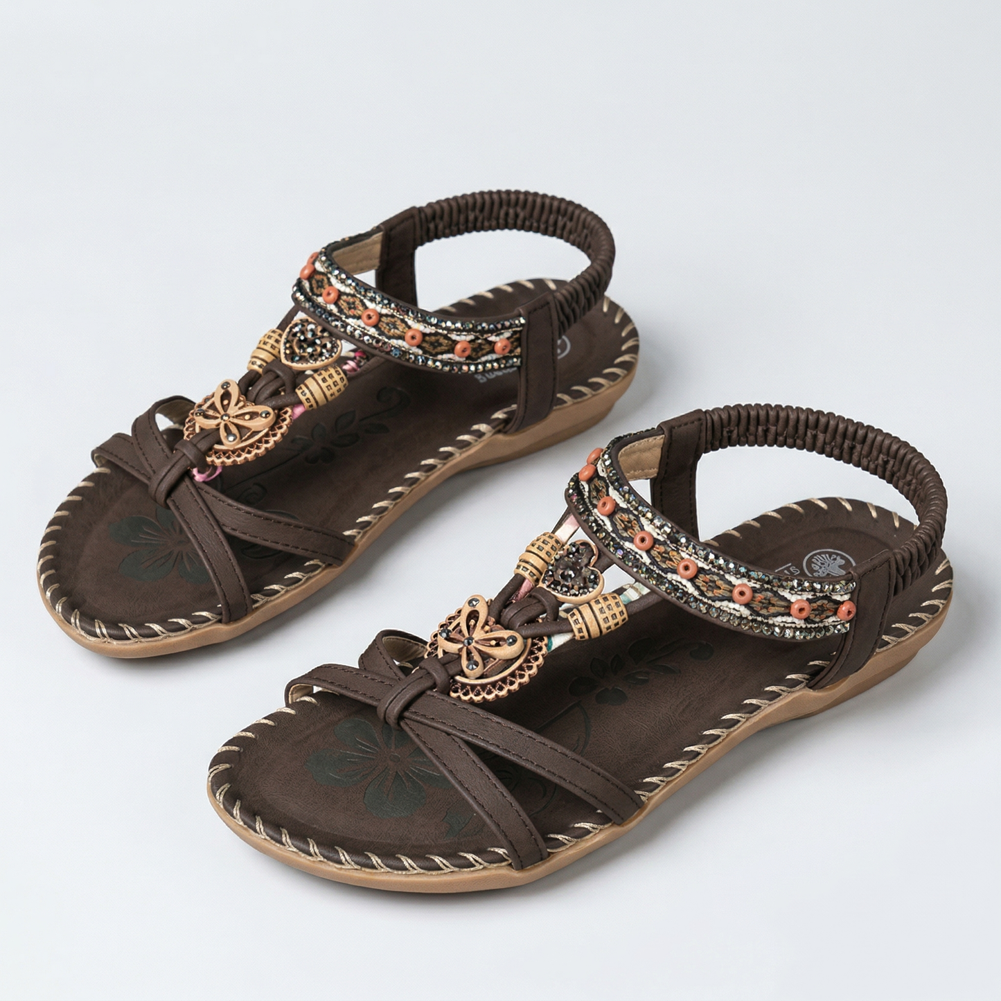 Sandali Ortopedici Donna Fiora – Stile Boho & Comfort