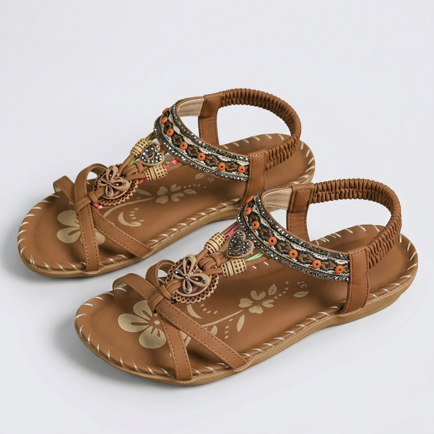Sandali Ortopedici Donna Fiora – Stile Boho & Comfort