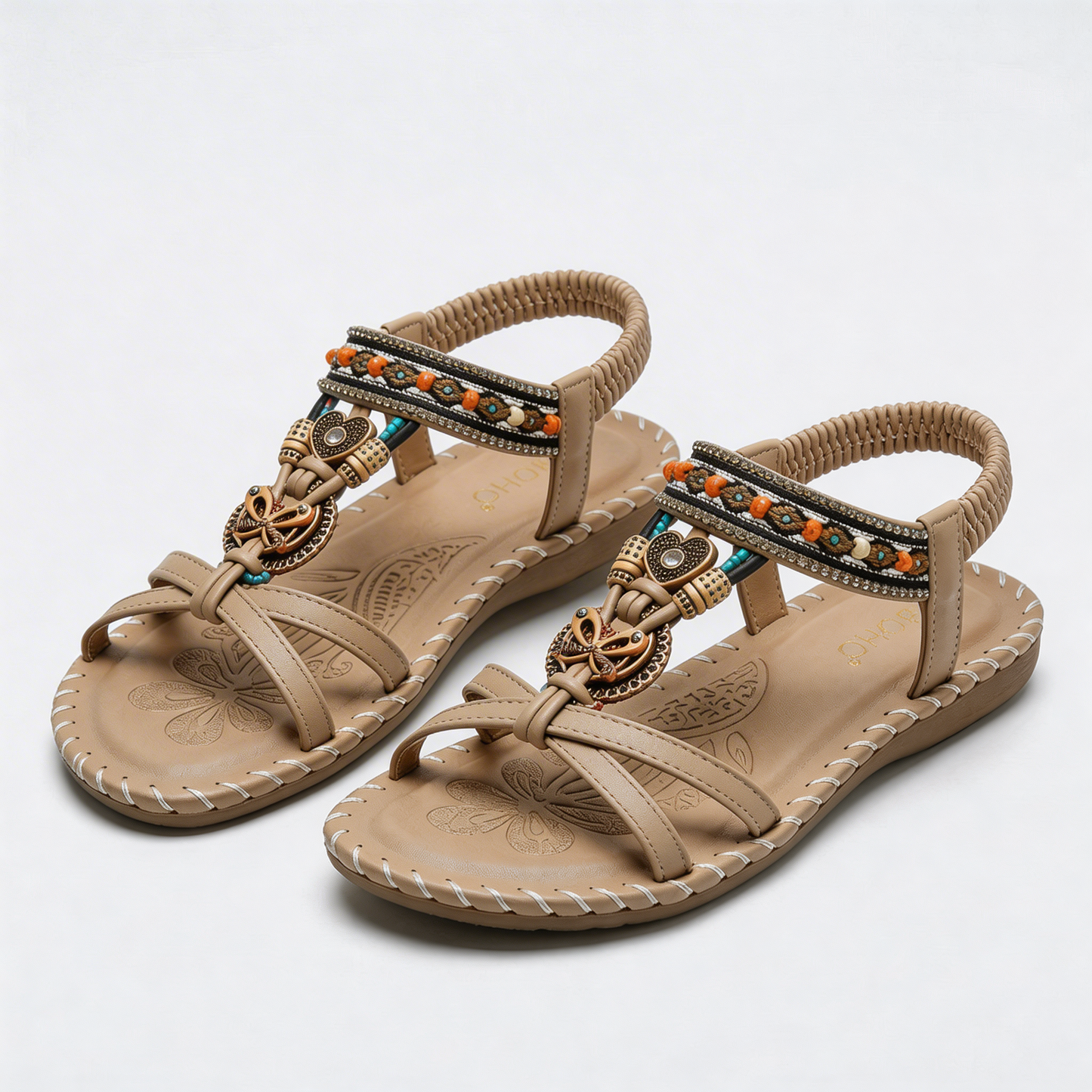 Sandali Ortopedici Donna Fiora – Stile Boho & Comfort