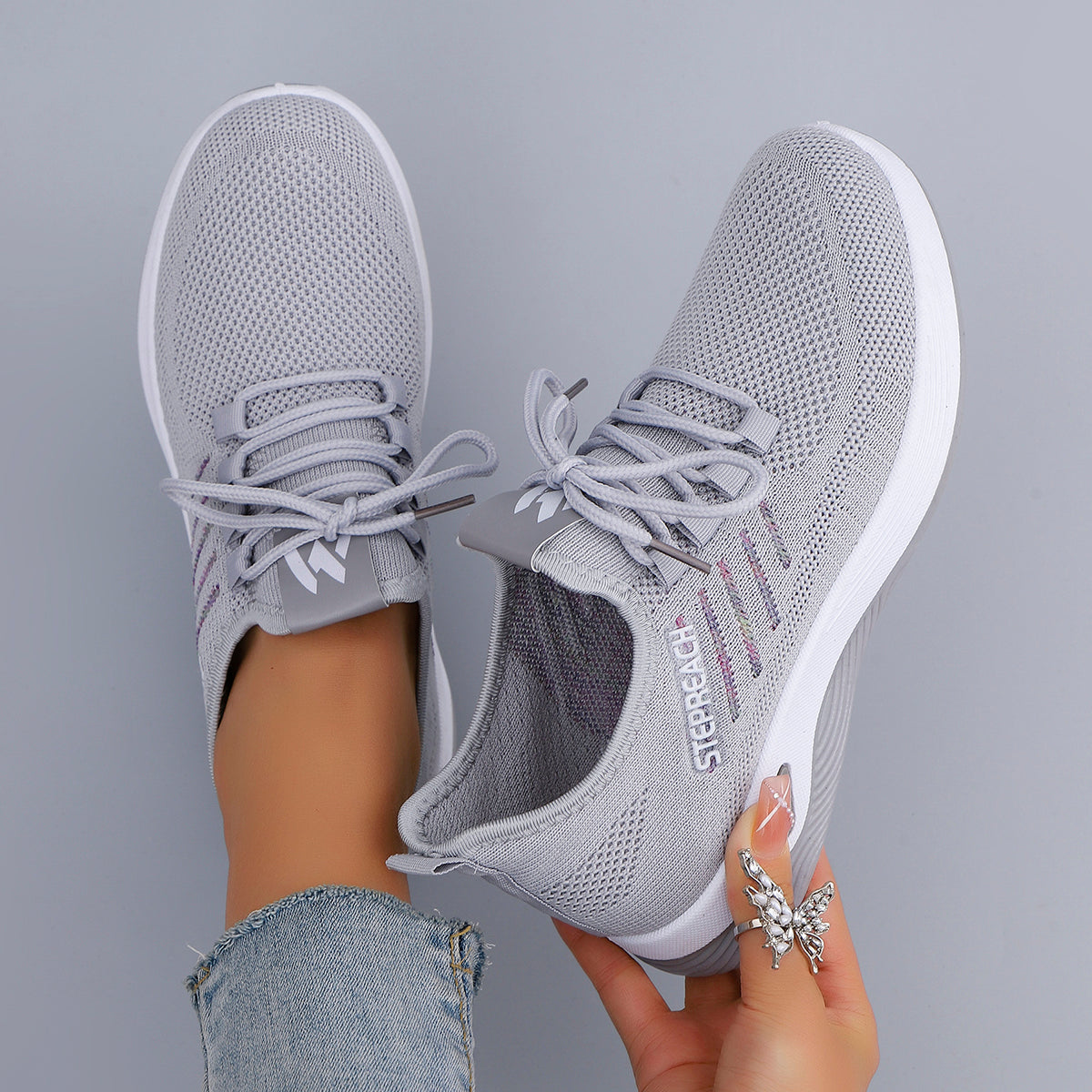 Scarpe Donna Leggere e Traspiranti - Comode e Ammortizzate per Camminare Tutto il Giorno