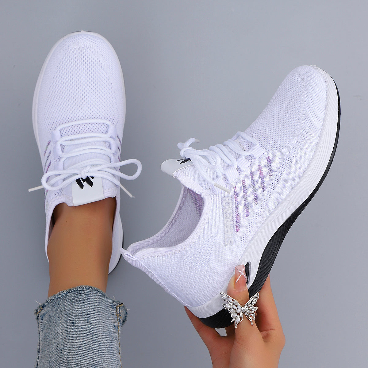 Scarpe Donna Leggere e Traspiranti - Comode e Ammortizzate per Camminare Tutto il Giorno