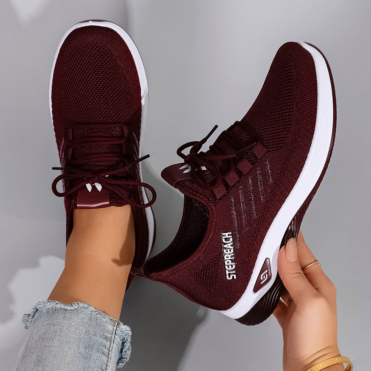 Scarpe Donna Leggere e Traspiranti - Comode e Ammortizzate per Camminare Tutto il Giorno
