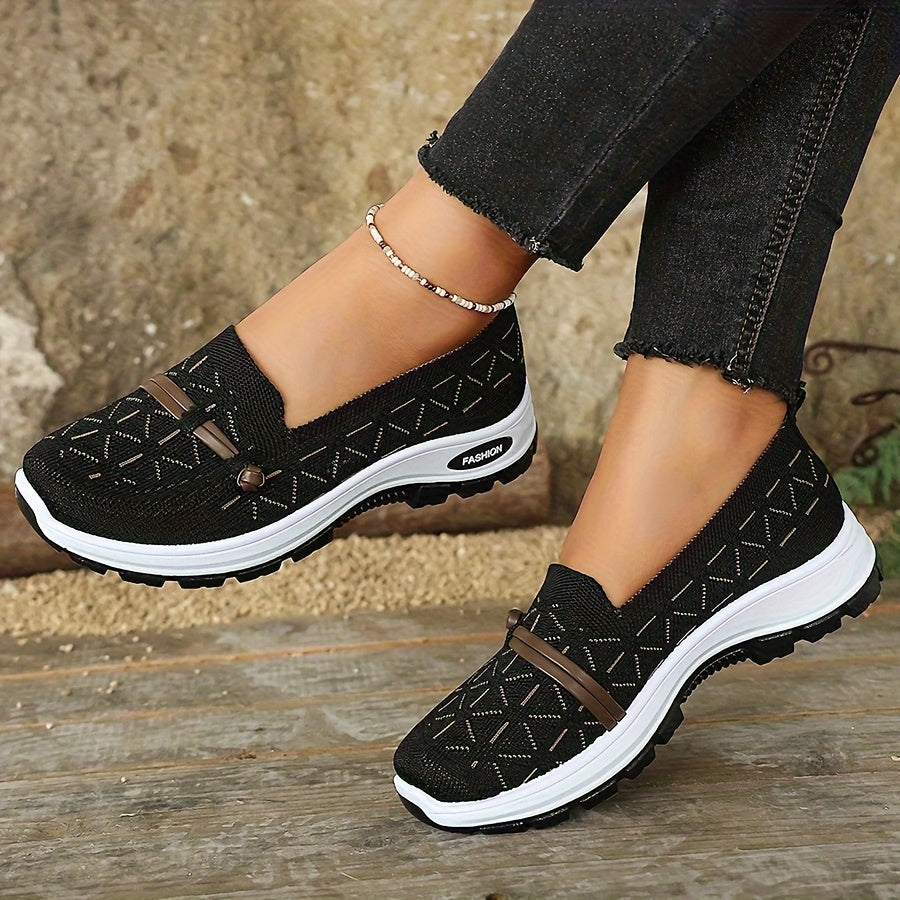 Scarpe Donna Slip-On Comode — Leggere, Traspiranti e Facili da Indossare